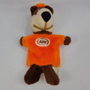 A&W Root Bear Vintage 12" Plush Hand Puppet